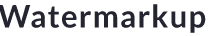 Watermarkup